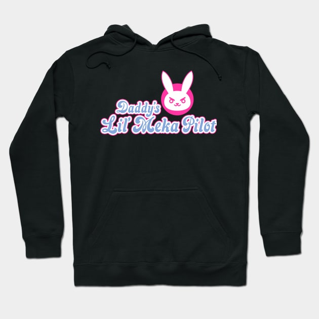 Daddy's Lil' MEKA Pilot Hoodie by joehundredaire